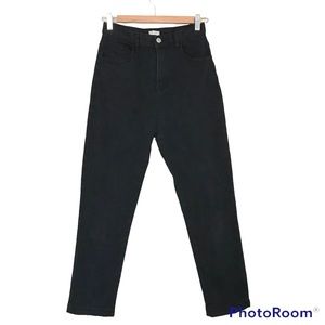 John Galt (Brandy Melville) Muted Black High Rise Lightweight Jean